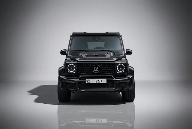 Mercedes G63 Brabus Vermietung in Dubai – Extremes G Wagon von Rotana Star