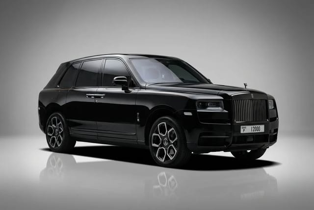 Rolls Royce Cullinan Black Badge 2025