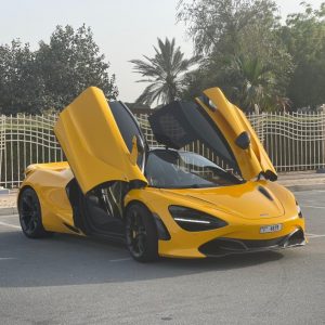 Rent McLaren 720 S in Dubai with Rotana Star