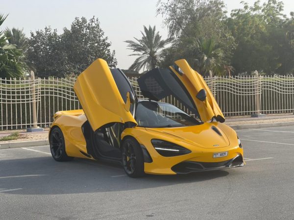 Rent McLaren 720 S in Dubai with Rotana Star