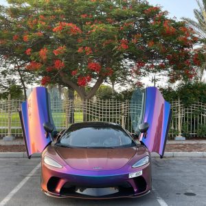 Rent McLaren GT Tricolor in Dubai