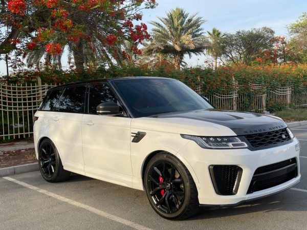 Rent Range Rover SVR 2021 in Dubai