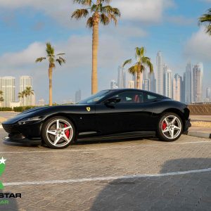 Rent Ferrari Roma in Dubai with Rotana Star