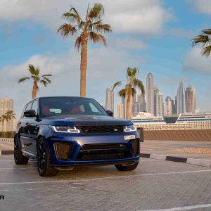 Rent Range Rover SVR in Dubai with Rotana Star
