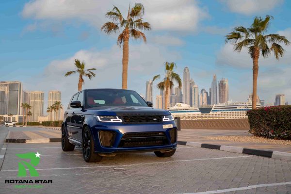 Rent Range Rover SVR in Dubai with Rotana Star