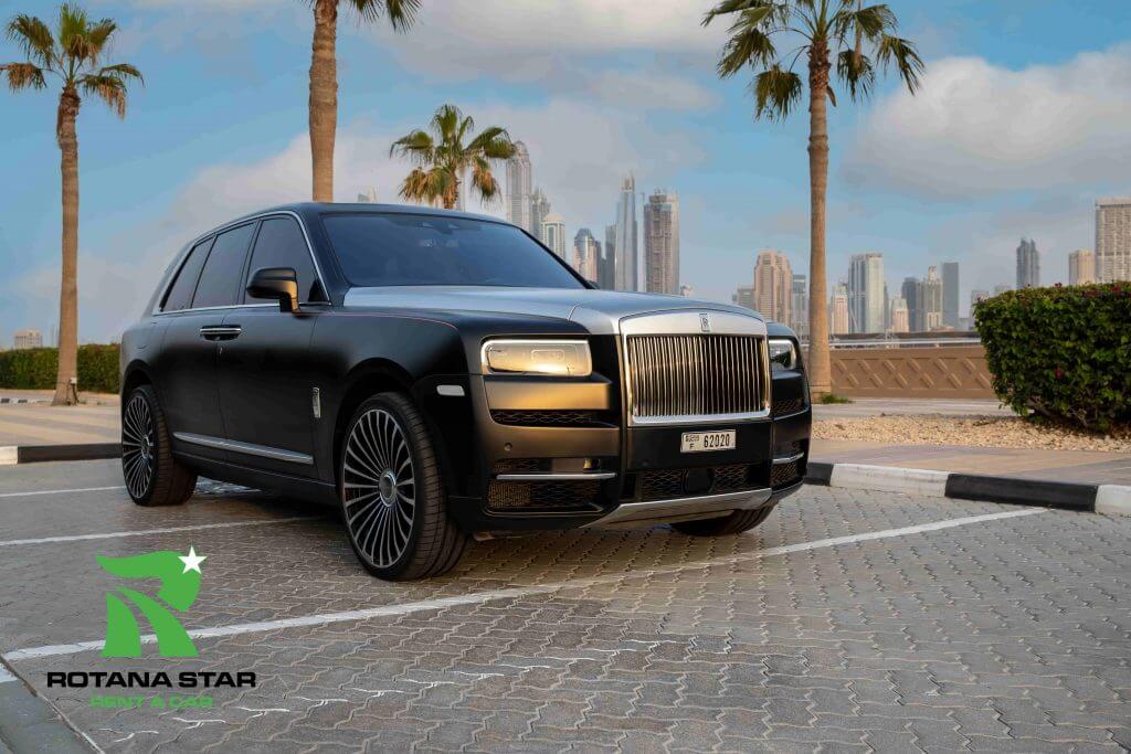 Rent Rolls Royce Cullinan Black Badge Edition 2021 in Dubai