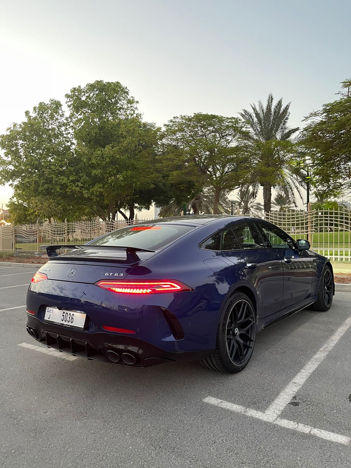 Rent Mercedes AMG GT 63 in Dubai - Rotana Star