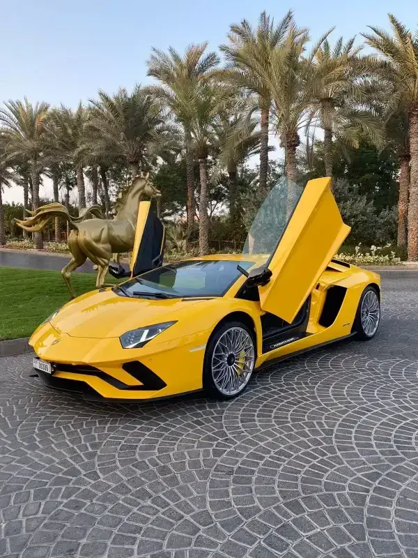 Rent Lamborghini Aventador S 2022 in Dubai