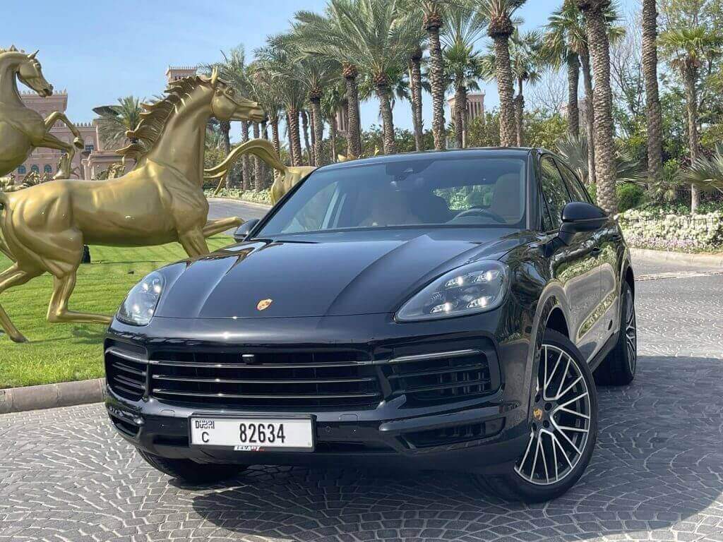 Rent Porsche Cayenne in Dubai