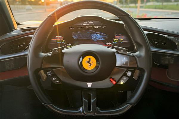 rent Ferrari Gray SF90 5