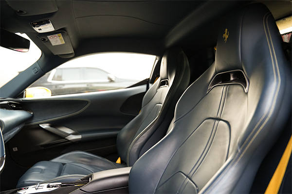rent Ferrari Yellow SF90 5