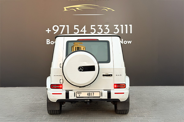 rent G63 WHITE 3