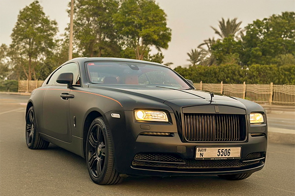 rent Rolls Royce Black 2