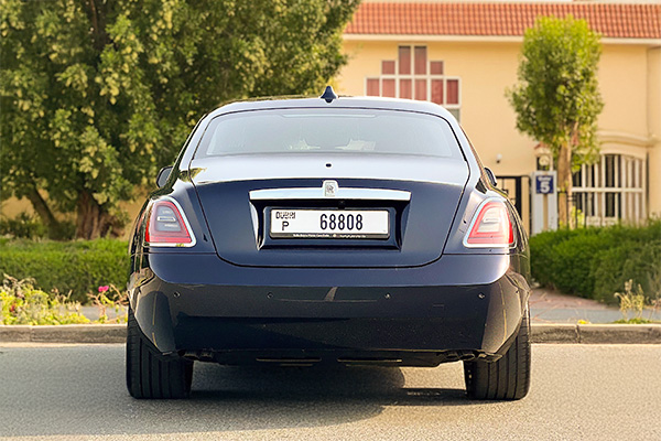 rent Rolls Royce Ghost Dark Blue Long 3