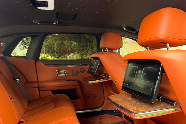 rent Rolls Royce Ghost Long White 5